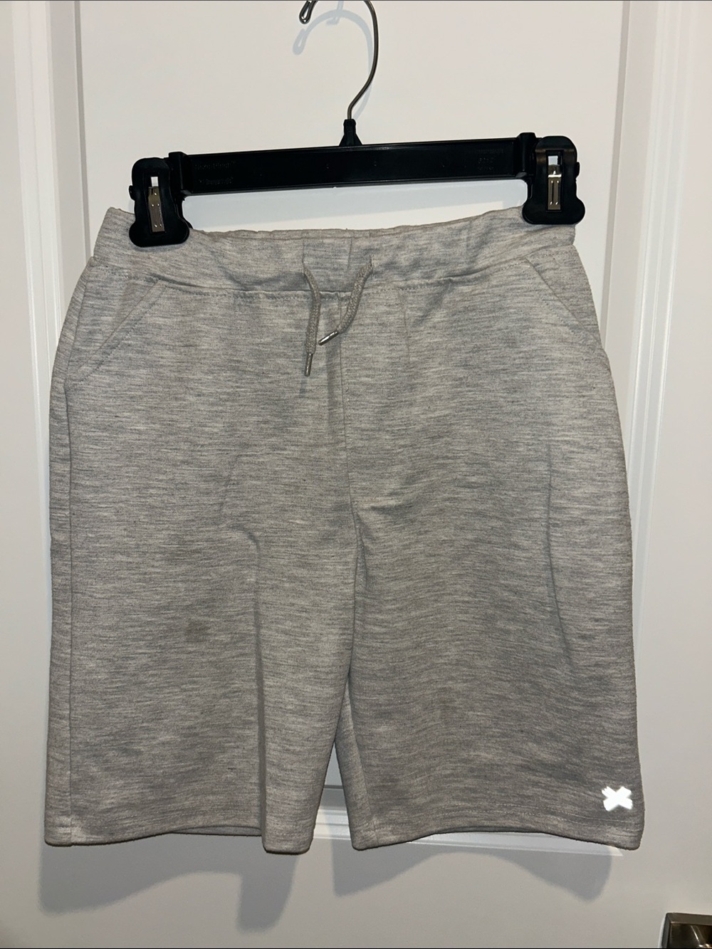 Kenneth Cole Light Gray Drawstring Athletic Shorts